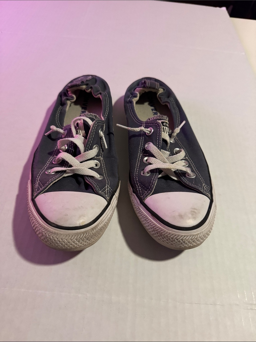 Converse Low-Top Navy Canvas Sneakers